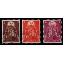 1957 - Luxembourg - AFA 568-70 - Frimærke - Europamærker - Komplet sæt - Postfrisk.